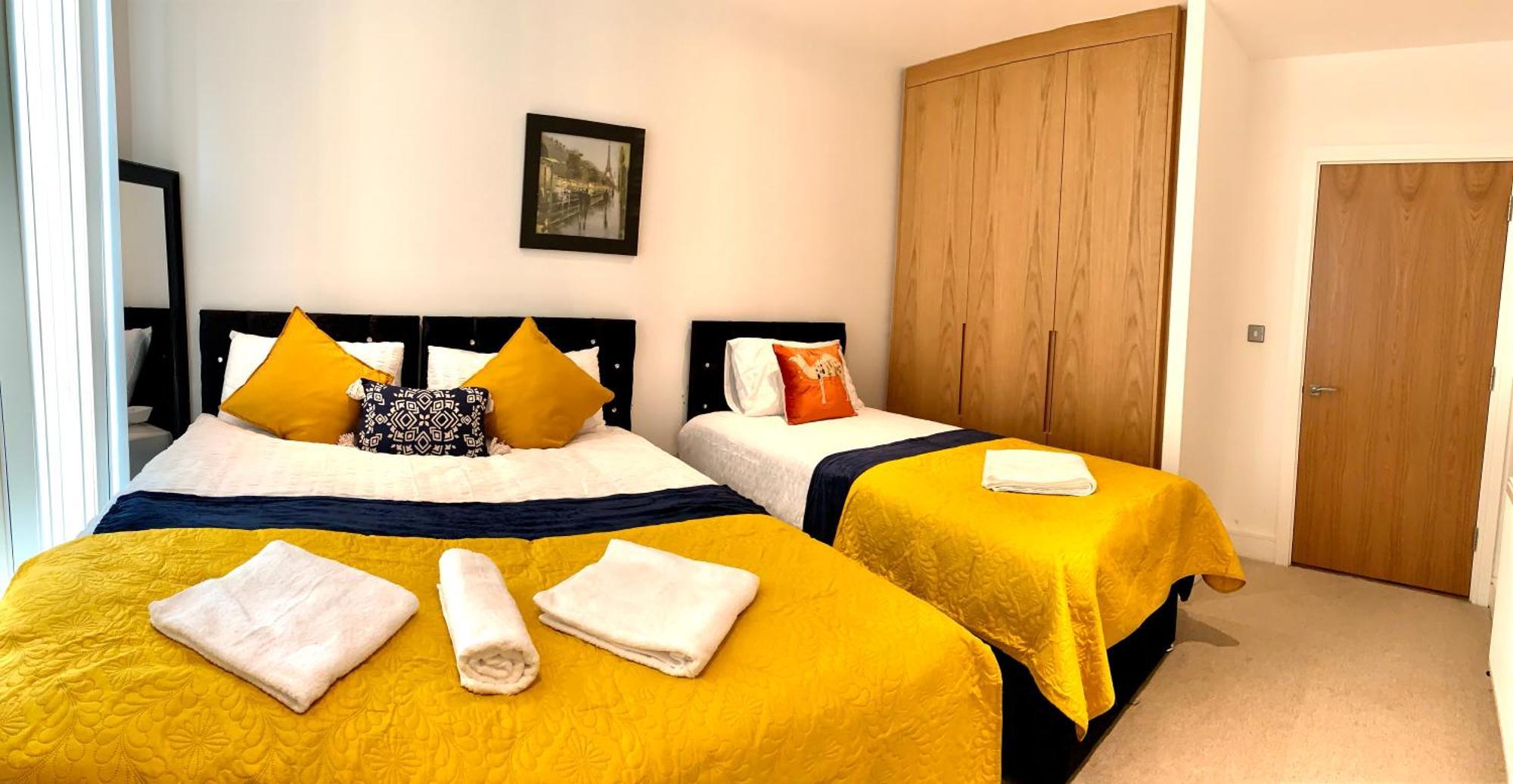 Modern London Excel 2 Bedrooms 2 Bathrooms, Parking, Kitchen, Lounge, Balcony Apartment Esterno foto
